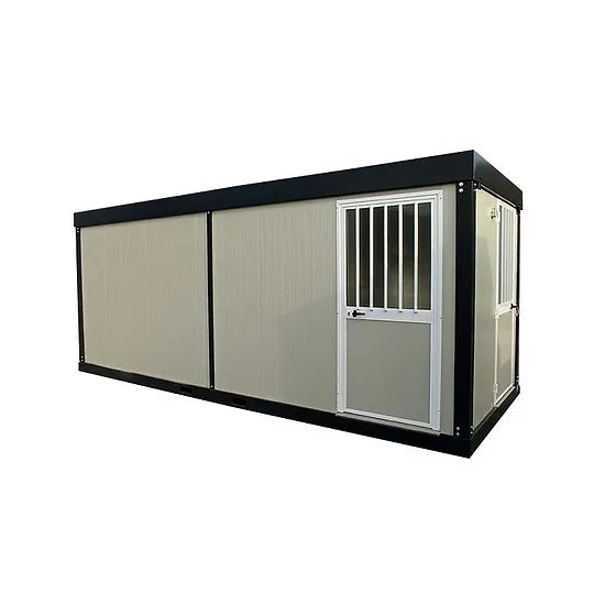 6M SSD SANITARY BLOCK WITH 2 WC, 2 SHOWERS, 2 DOUBLE SINKS AND NEW URINAL